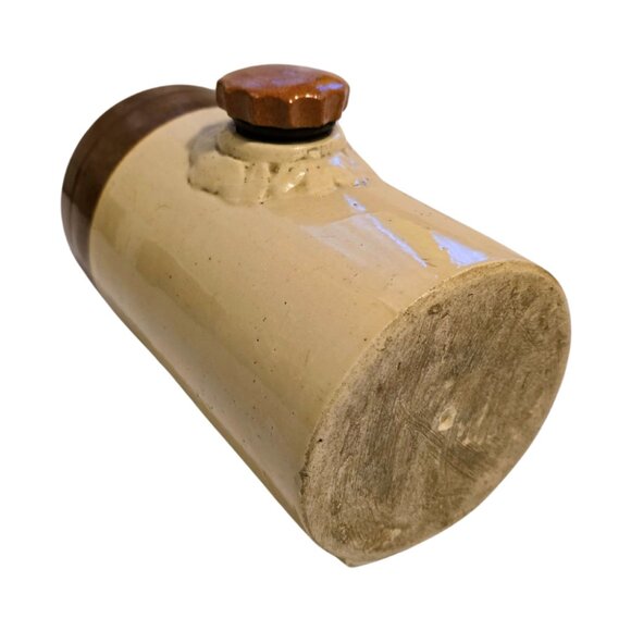 Antique Stoneware Bed Wamer Made in Canada Vintage Crock Medalta Pottery Ltd - Picture 4 of 8